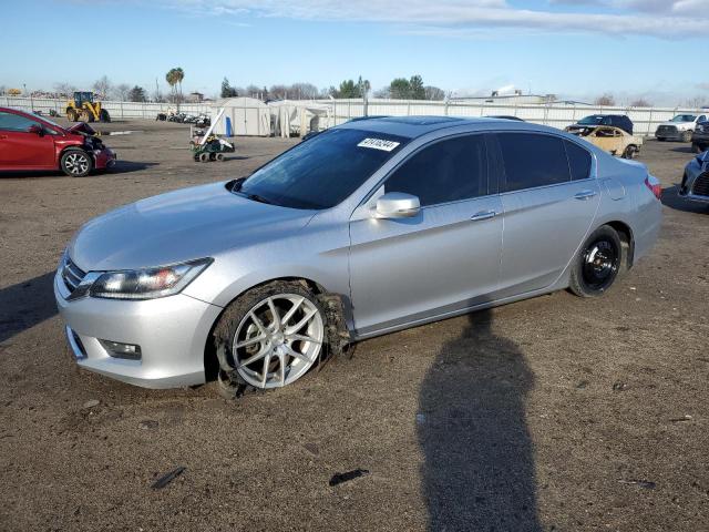 1HGCR2F87FA105201 - 2015 HONDA ACCORD EXL SILVER photo 1