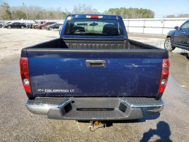 1GCCS14E778102586 - 2007 CHEVROLET COLORADO BLUE photo 6