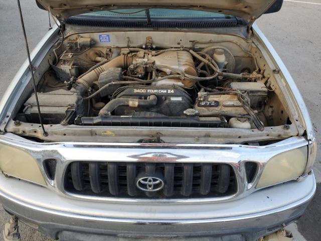 5TESN92N04Z309710 - 2004 TOYOTA TACOMA XTRACAB PRERUNNER ვერცხლისფერი ფოტო 11