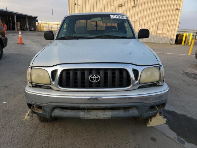 5TESN92N04Z309710 - 2004 TOYOTA TACOMA XTRACAB PRERUNNER ვერცხლისფერი ფოტო 5