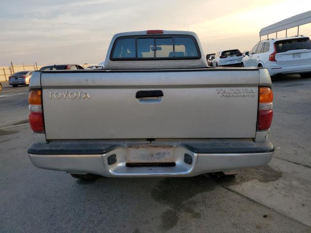 5TESN92N04Z309710 - 2004 TOYOTA TACOMA XTRACAB PRERUNNER ვერცხლისფერი ფოტო 6