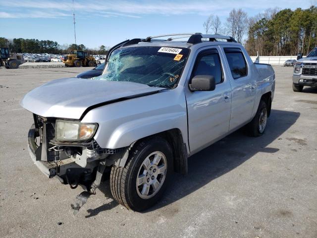 2HJYK16528H506339 - 2008 HONDA RIDGELINE RTL SILVER photo 1