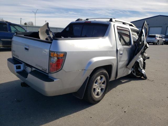 2HJYK16528H506339 - 2008 HONDA RIDGELINE RTL SILVER photo 3