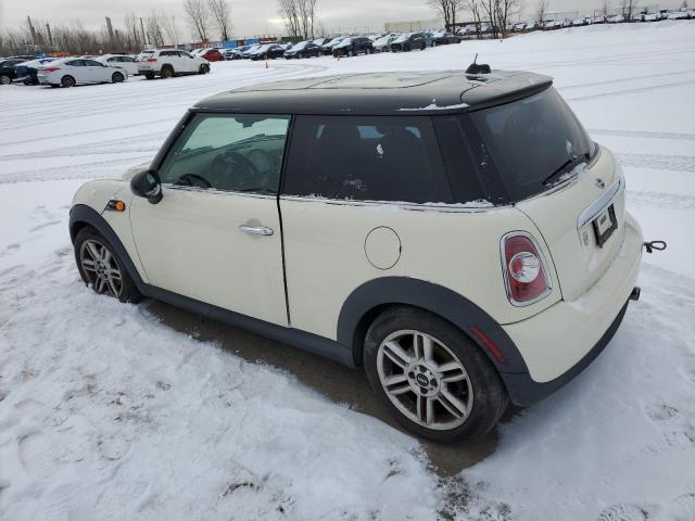 WMWSU3C56BT094308 - 2011 MINI COOPER BEIGE photo 2