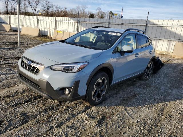 JF2GTHNC2N8209466 - 2022 SUBARU CROSSTREK LIMITED BLUE photo 1