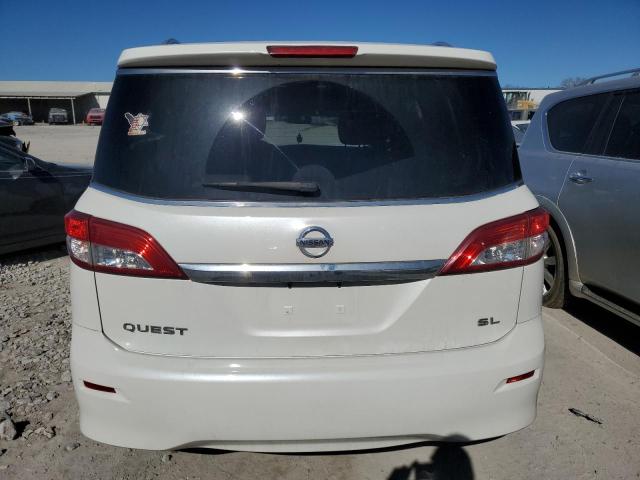 JN8AE2KP2B9004940 - 2011 NISSAN QUEST S WHITE photo 6