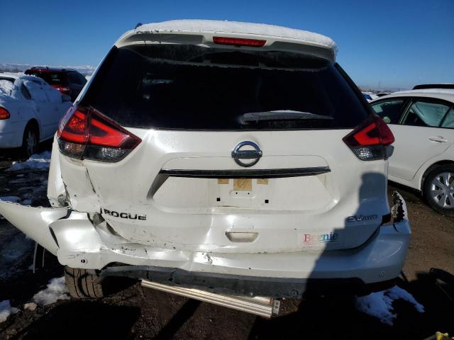 JN8AT2MV9KW376228 - 2019 NISSAN ROGUE S WHITE photo 6