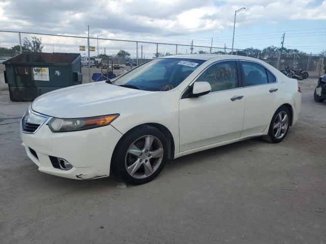 JH4CU2F62BC009954 - 2011 ACURA TSX WHITE photo 1