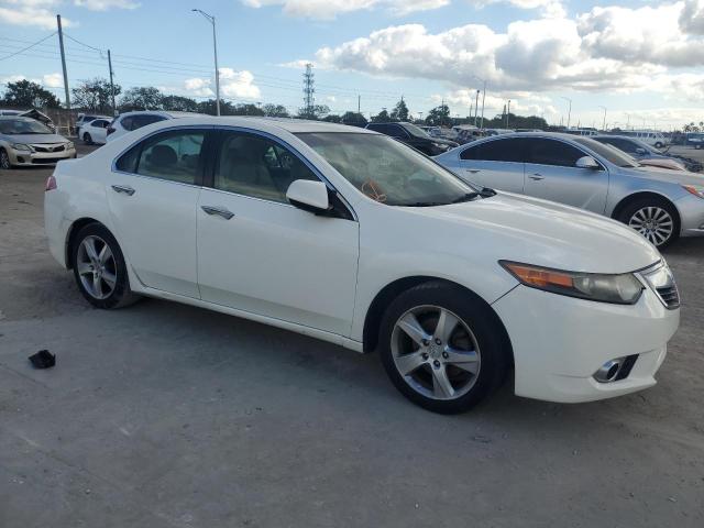 JH4CU2F62BC009954 - 2011 ACURA TSX WHITE photo 4