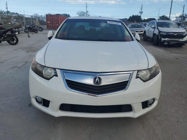 JH4CU2F62BC009954 - 2011 ACURA TSX WHITE photo 5