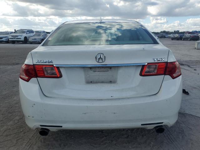 JH4CU2F62BC009954 - 2011 ACURA TSX WHITE photo 6