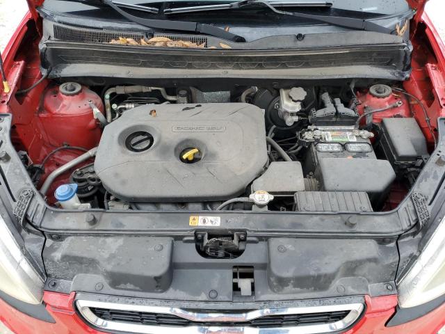 KNDJT2A62C7447533 - 2012 KIA SOUL + RED photo 11