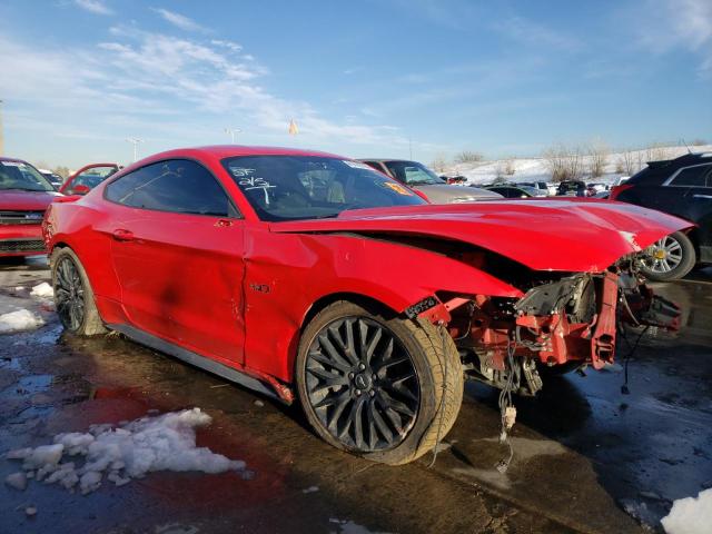 1FA6P8CF2H5313043 - 2017 FORD MUSTANG GT RED photo 4