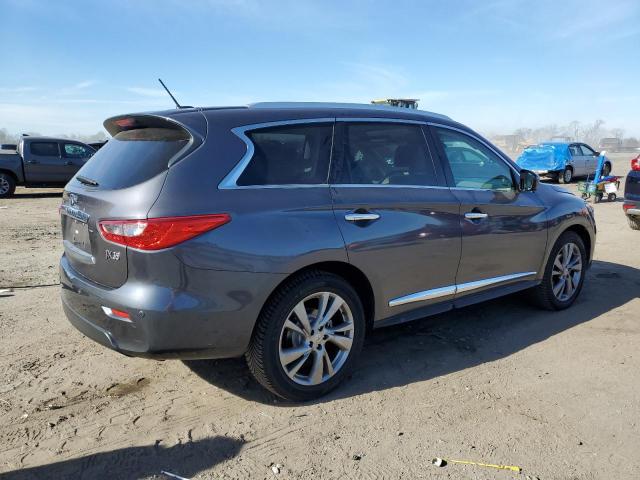 5N1AL0MM2DC325659 - 2013 INFINITI JX35 GRAY photo 3