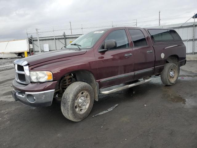 1D7KU28D44J265400 - 2004 DODGE RAM 2500 ST BURGUNDY photo 1