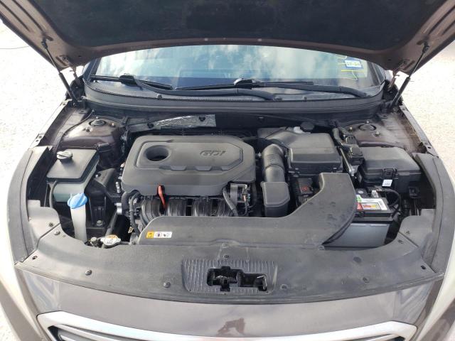 5NPE24AF7FH257226 - 2015 HYUNDAI SONATA SE BROWN photo 11