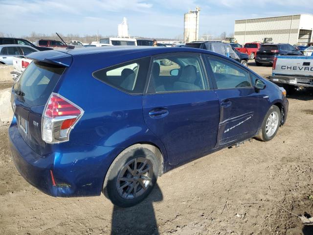 JTDZN3EU0HJ063501 - 2017 TOYOTA PRIUS V BLUE photo 3