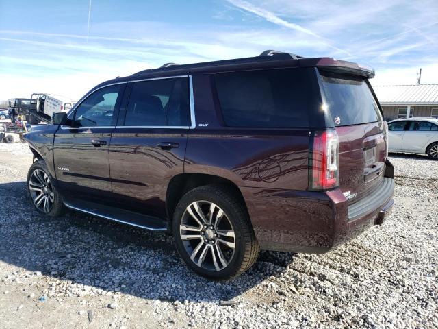 1GKS2BKC3HR344665 - 2017 GMC YUKON SLT BURGUNDY photo 2