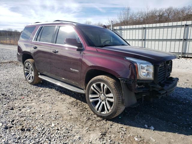 1GKS2BKC3HR344665 - 2017 GMC YUKON SLT BURGUNDY photo 4