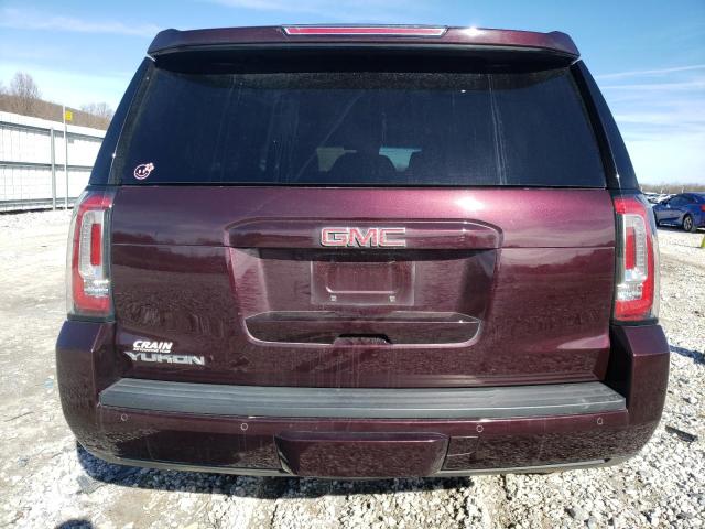 1GKS2BKC3HR344665 - 2017 GMC YUKON SLT BURGUNDY photo 6