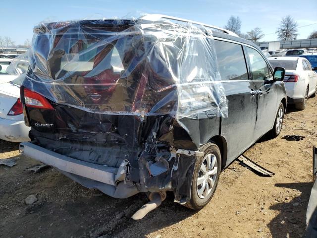 JN8AE2KP7C9037501 - 2012 NISSAN QUEST S BLACK photo 3