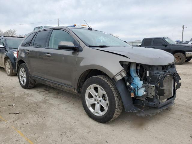 2FMDK3JC8DBB86621 - 2013 FORD EDGE SEL BROWN photo 4