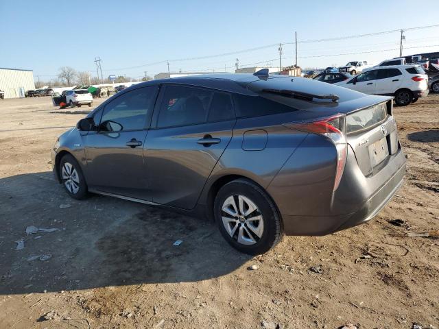 JTDKARFUXG3011360 - 2016 TOYOTA PRIUS GRAY photo 2