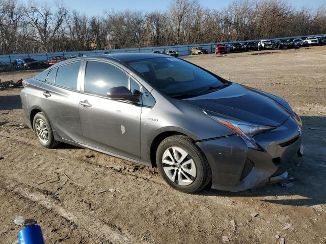 JTDKARFUXG3011360 - 2016 TOYOTA PRIUS GRAY photo 4