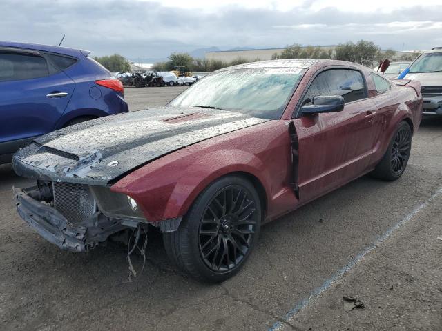 1ZVFT80N065187065 - 2006 FORD MUSTANG MAROON photo 1