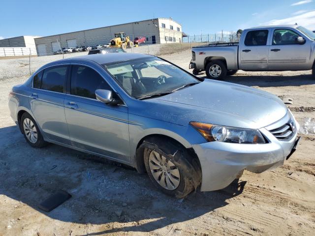 1HGCP2F34BA083324 - 2011 HONDA ACCORD LX BLUE photo 4