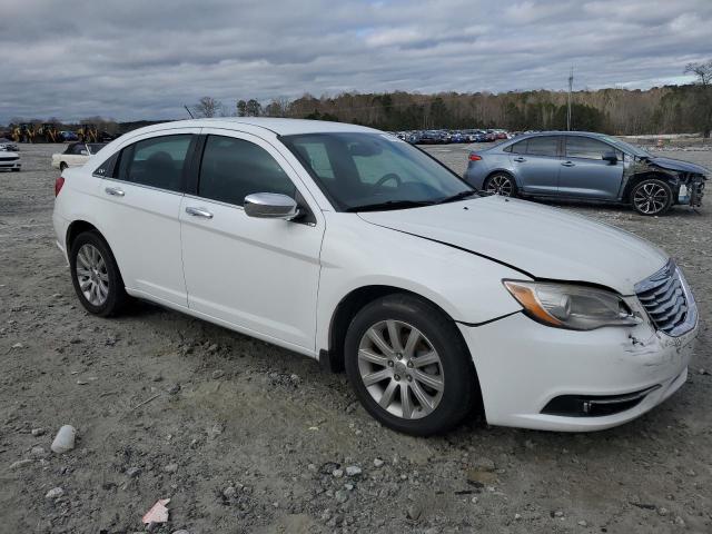 1C3CCBCG6EN236112 - 2014 CHRYSLER 200 LIMITED WHITE photo 4