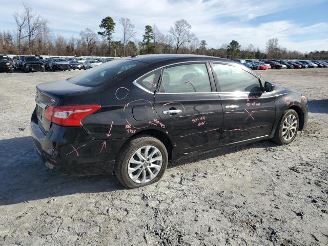 3N1AB7AP0KL626207 - 2019 NISSAN SENTRA S BLACK photo 2