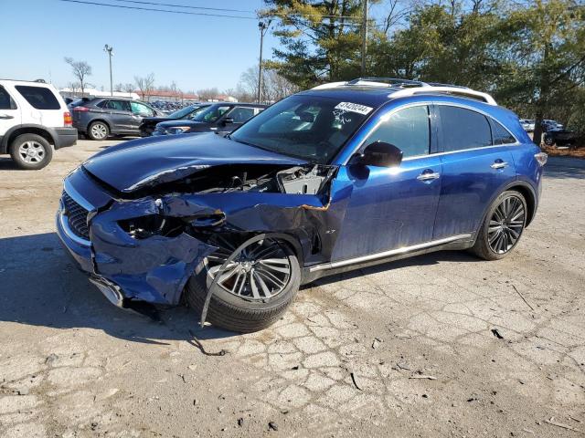 JN8CS1MW3HM415267 - 2017 INFINITI QX70 BLUE photo 1