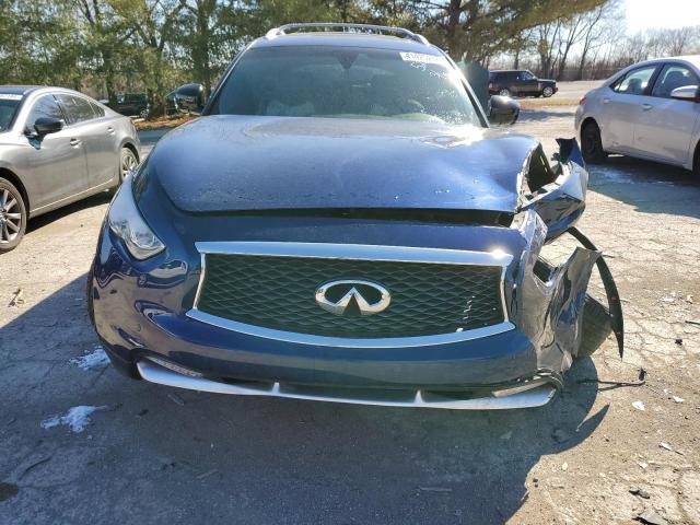 JN8CS1MW3HM415267 - 2017 INFINITI QX70 BLUE photo 5