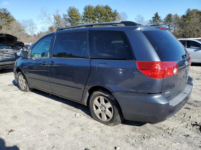 5TDZK23C99S272608 - 2009 TOYOTA SIENNA CE BLUE photo 2