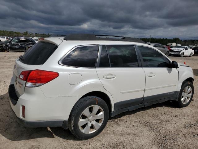 4S4BRBBC1C3212924 - 2012 SUBARU OUTBACK 2.5I PREMIUM WHITE photo 3