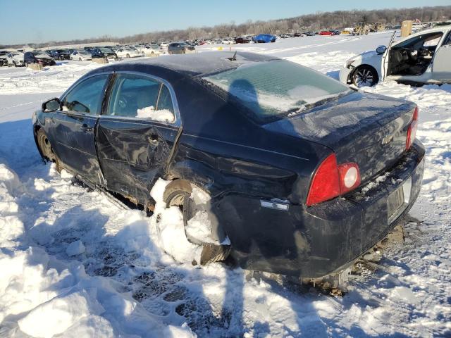1G1ZH57B78F235730 - 2008 CHEVROLET MALIBU 1LT BLACK photo 2