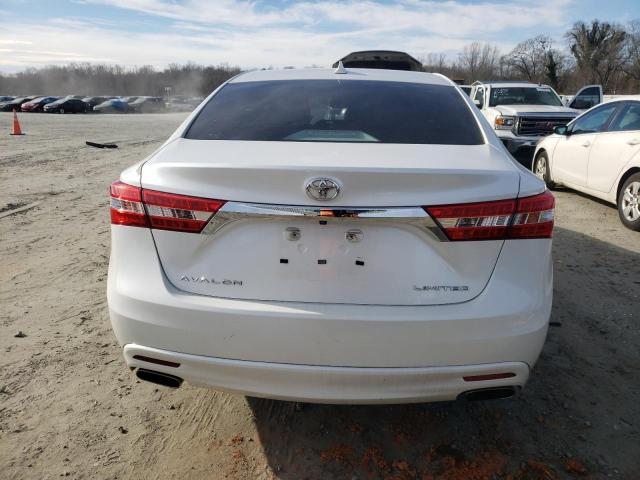 4T1BK1EB5DU055976 - 2013 TOYOTA AVALON BASE WHITE photo 6