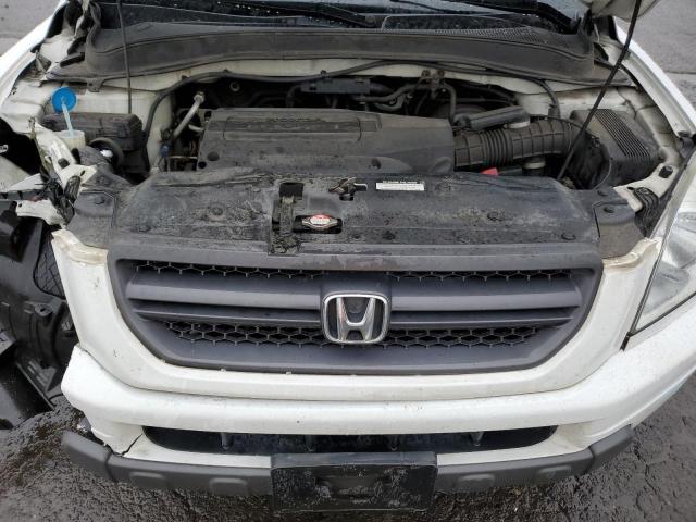 2HKYF18774H531830 - 2004 HONDA PILOT EXL WHITE photo 12