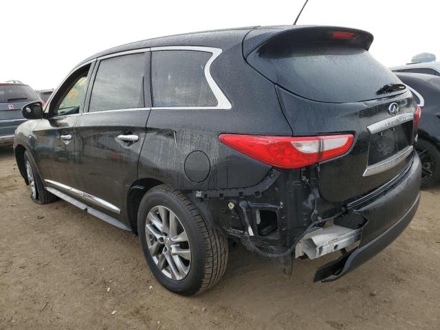 5N1AL0MM6FC506749 - 2015 INFINITI QX60 BLACK photo 2