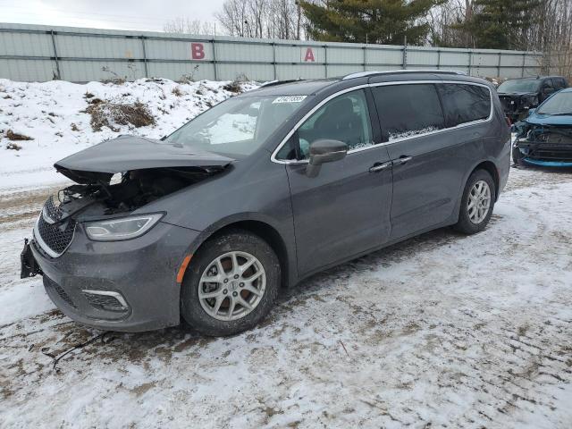 2C4RC1BG6MR520553 - 2021 CHRYSLER PACIFICA TOURING L CHARCOAL photo 1