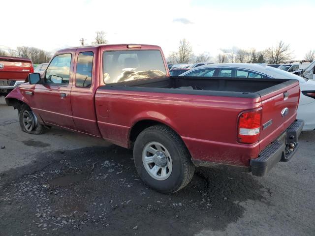 1FTYR44U07PA35278 - 2007 FORD RANGER SUPER CAB RED photo 2