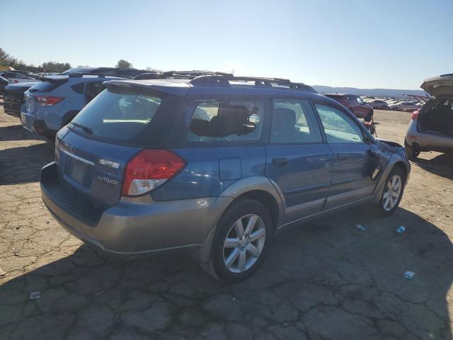 4S4BP61C897320215 - 2009 SUBARU OUTBACK 2.5I BLUE photo 3