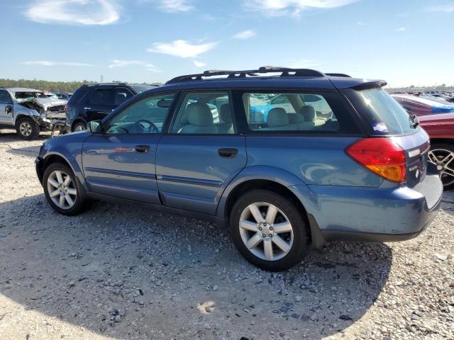 4S4BP61CX67302486 - 2006 SUBARU LEGACY OUTBACK 2.5I BLUE photo 2