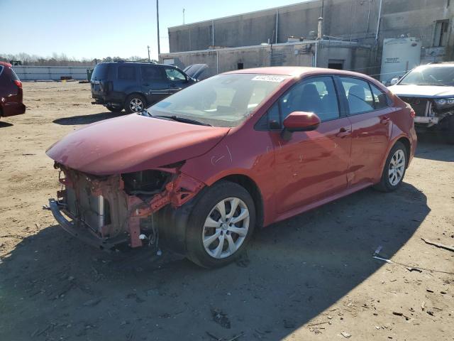 5YFEPMAE2MP265663 - 2021 TOYOTA COROLLA LE RED photo 1