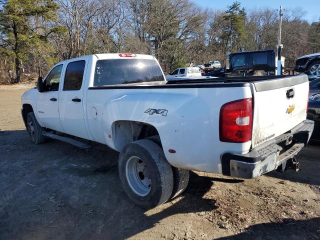 1GC4KZC86CF119741 - 2012 CHEVROLET SILVERADO K3500 WHITE photo 2