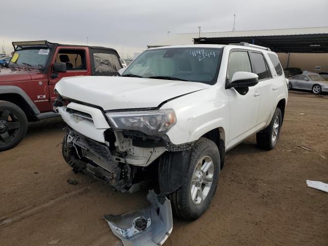 JTEMU5JR8N5993897 - 2022 TOYOTA 4RUNNER SR5/SR5 PREMIUM თეთრი ფოტო 1