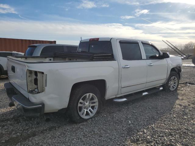 3GCUKSECXEG407529 - 2014 CHEVROLET SILVERADO K1500 LTZ WHITE photo 3