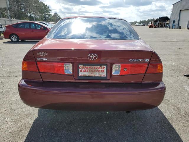 JT2BG22K810596354 - 2001 TOYOTA CAMRY CE MAROON photo 6