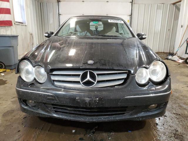 WDBTK56G18T089952 - 2008 MERCEDES-BENZ CLK 350 BLACK photo 5